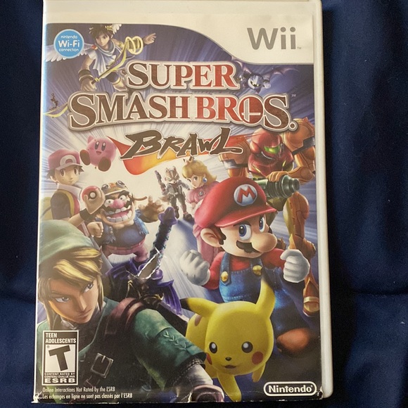 Super Smash Bros. Brawl (Nintendo Wii, 2008) Complete, tested/works great - Picture 3 of 4